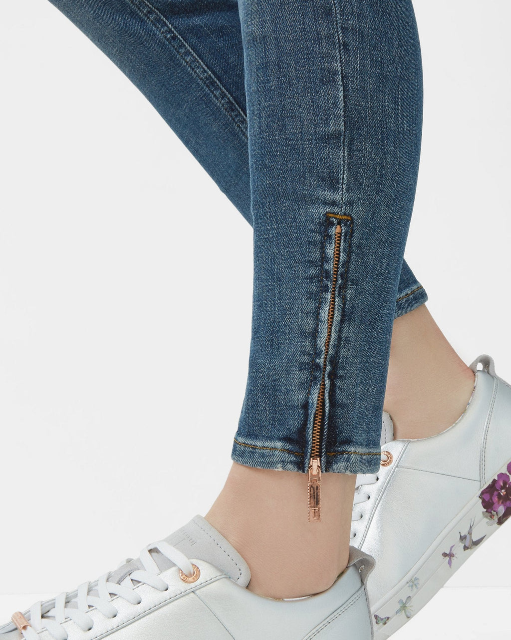 Lallita Mid Wash Skinny Jeans